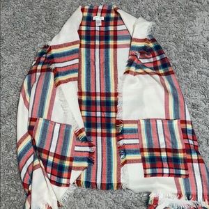 Scarf cardigan/ Scarf